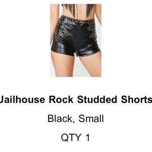 Dollskill, pleather short